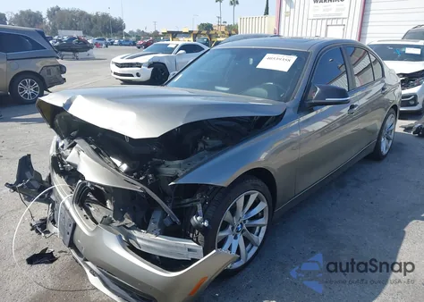 2016 BMW 320I from USA, damaged, VIN WBA8A9C57GK615717